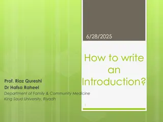 Mastering Introduction Writing Techniques