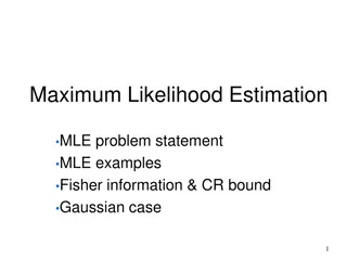 Understanding Maximum Likelihood Estimation (MLE)