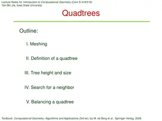 Computational Geometry Lecture Notes