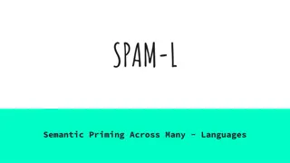 Semantic Priming in Multilingual Studies