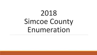 Understanding 2018 Simcoe County Enumeration