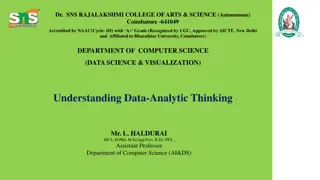 Mastering Data-Analytic Thinking