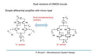 CMOS Circuits Differential Amplifier and OTA Designs