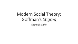 Understanding Goffman's Stigma in Modern Social Theory
