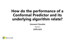 Understanding Performance of Conformal Predictor