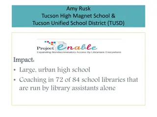 Inclusive Library Services at Tucson High Magnet School