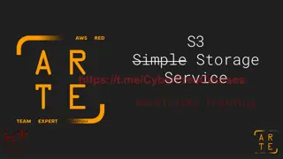 Advanced AWS S3 Security Practices