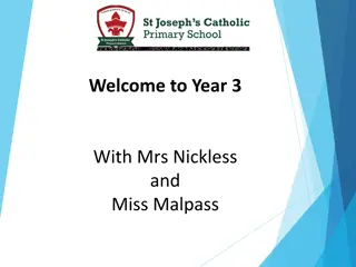 Year 3 Information at St. Joseph's School