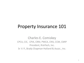 Understanding Building Blocks of Property Insurance