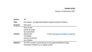 AI-supported Medical Image Annotation Platform Update