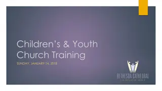 Youth Ministry Training Overview