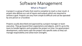 Understanding Software Project Management
