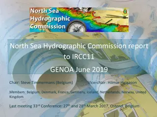 North Sea Hydrographic Commission Report to IRCC11 GENOA