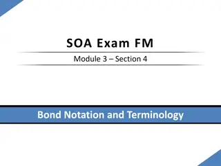 Understanding Bond Notation and Terminology
