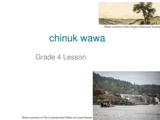 Indigenous Language and Culture in Oregon