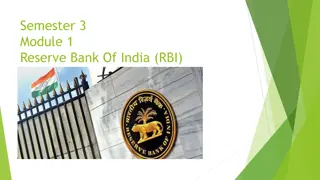 Central Banking Overview