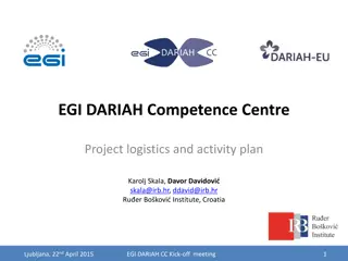 DARIAH Competence Centre Project Logistics