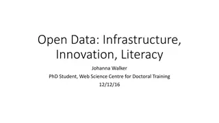 Understanding Open Data Infrastructure and Innovation