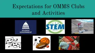 OMMS Clubs and Activities Expectations