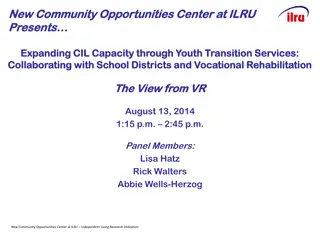 Expanding CIL Capacity through Youth Transition Services
