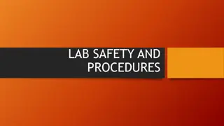 Laboratory Safety and Procedures Guidelines