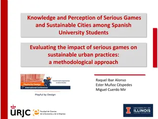 Understanding Serious Games Impact on Sustainable Cities among University Students