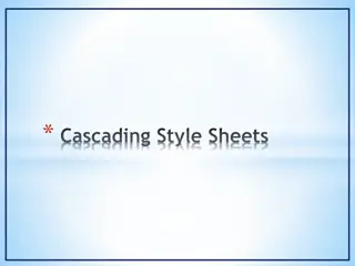 Mastering Cascading Style Sheets (CSS)