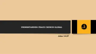 Understanding Peace Church Global and Its Mission