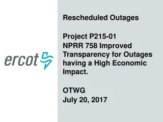 Improved Transparency for High Impact Outages