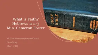 Understanding Faith Through Key Bible Verses