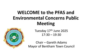 PFAS and Environmental Concerns Public Meeting