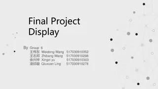 Web-based Visualization and Author Search Tool