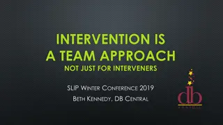 Understanding Intervention for Deafblind Individuals