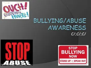 Understanding Bullying and Abuse: Types, Awareness, and Help