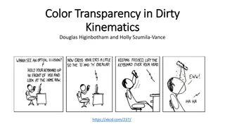 Color Transparency in Kinematics Research