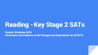 Key Stage 2 SATs Reading Workshop 2018