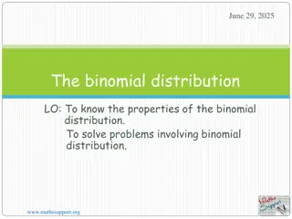 Understanding Binomial Distribution in Experiments