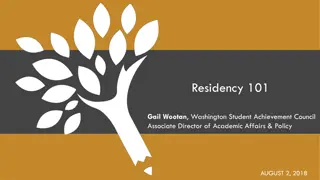Washington Student Residency Guidelines