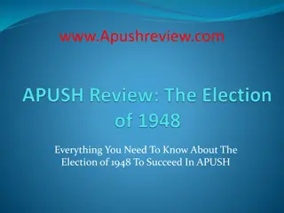 Election of 1948: Key Insights and Results