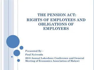 Pension Act Rights and Obligations Overview