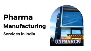 Manufacturing Unit For Pharma Products