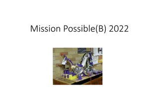 Mission Possible B 2022 Building Tips