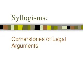 Syllogisms in Legal Arguments: Cornerstones & Examples