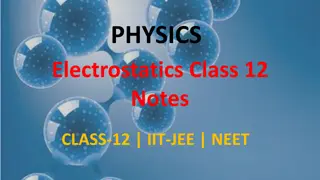 Comprehensive Class 12 Physics Notes and Topics