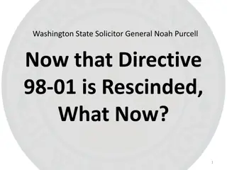 Affirmative Action Guidelines and Federal Law in Washington State