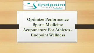 Optimize Performance Sports Medicine Acupuncture for Athletes - Endpoint Wellness
