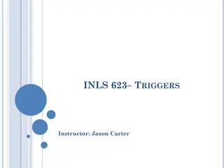 Understanding Database Triggers and Their Advantages and Disadvantages