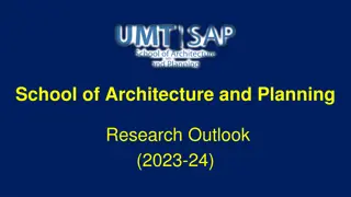 Research Focus in Architecture and Planning Field