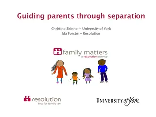 Guiding Separating Parents: Family Matters Guide