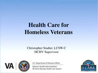 Assistance for Homeless Veterans Program